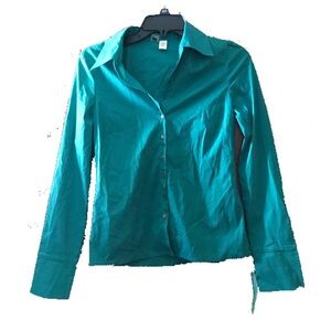 BP Nordstrom Aquarelle Button Closure Dress Shirt